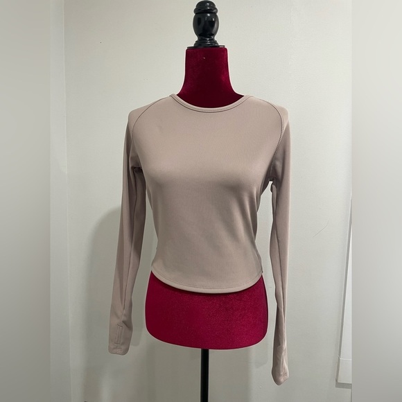 Move Theology Tops - Chic Taupe Long Sleeve Top